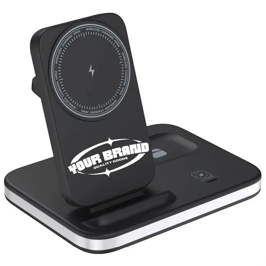 3 in 1 Foldable Magnetic Charger Night Light Portable