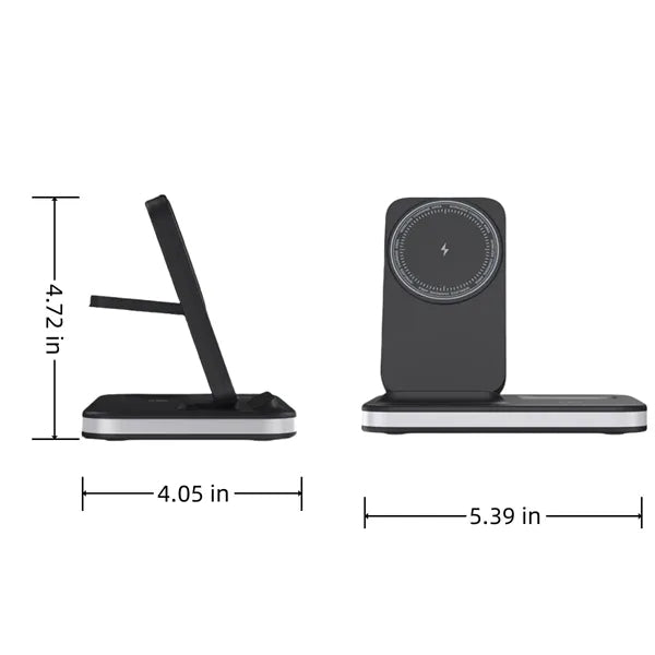 3 in 1 Foldable Magnetic Charger Night Light Portable