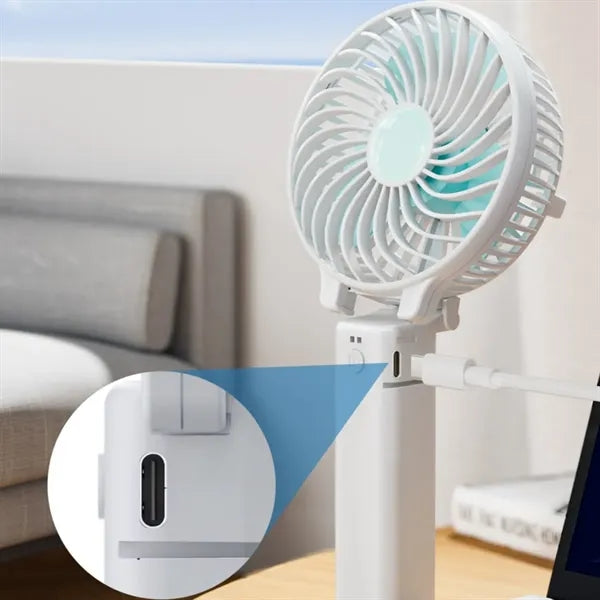 Hand Held Portable Mini Fan For School Travel Home Office