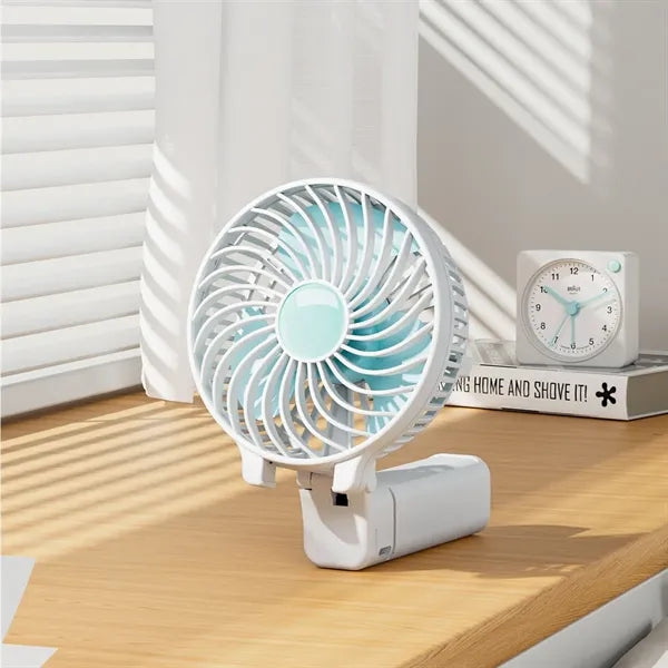 Hand Held Portable Mini Fan For School Travel Home Office