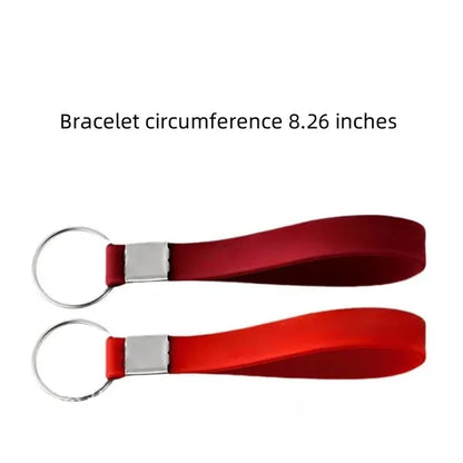 Personalized Silicone Keychain Accessories And Pendants