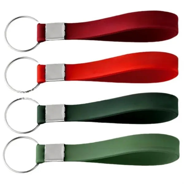 Personalized Silicone Keychain Accessories And Pendants