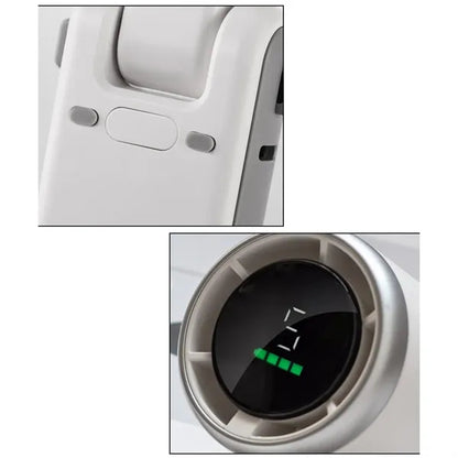 3 in 1 portable digital travel working handheld turbo fan