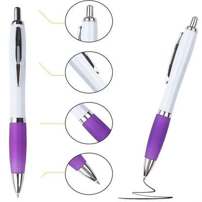 Office Plastic Signature Ballpoint Pen Promotional Gift