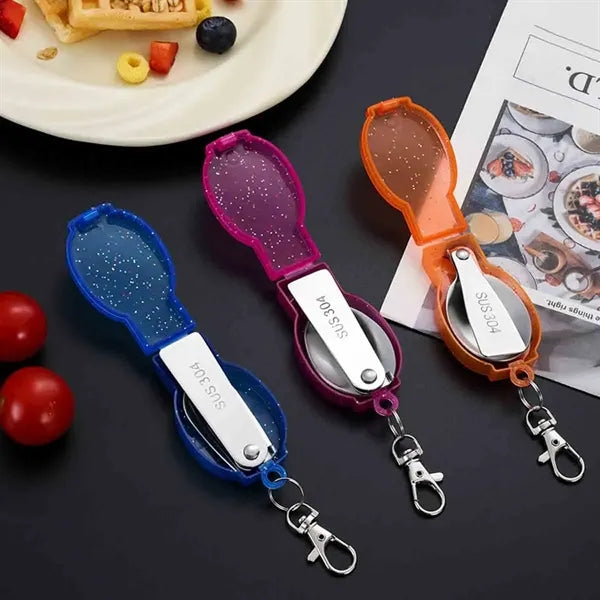 Foldable Stainless Tableware with Case