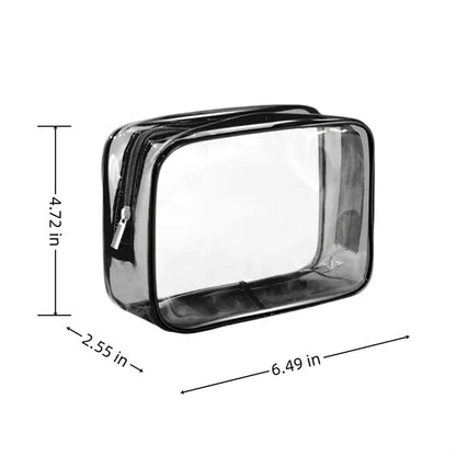 Transparent Waterproof Storage Bags Travel Toiletry
