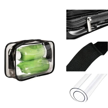 Transparent Waterproof Storage Bags Travel Toiletry