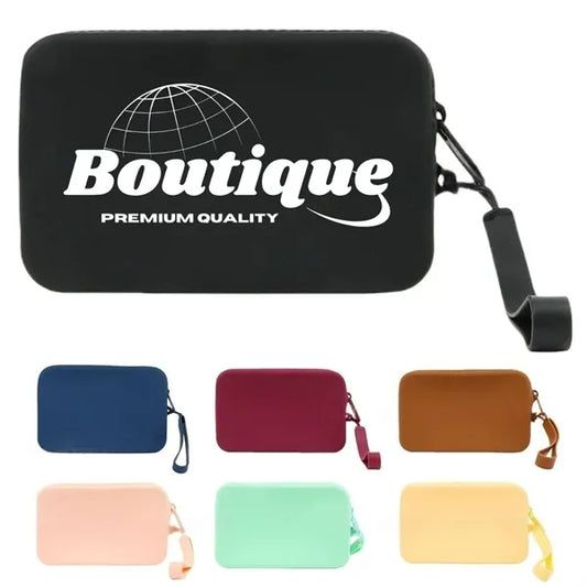 Mini Portable Silicone Storage Pouch Coin Purse For Travel