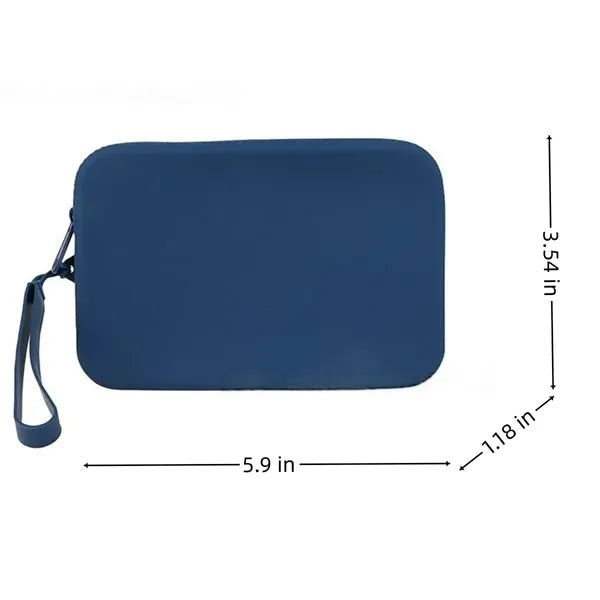 Mini Portable Silicone Storage Pouch Coin Purse For Travel