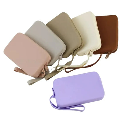 Mini Portable Silicone Storage Pouch Coin Purse For Travel