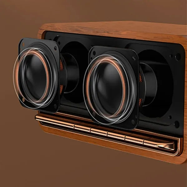 High quality portable retro wireless bluetooth speaker radio