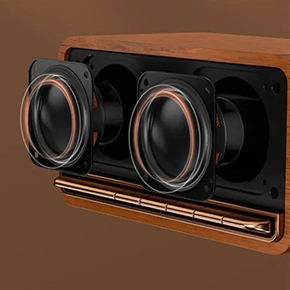 High quality portable retro wireless bluetooth speaker radio