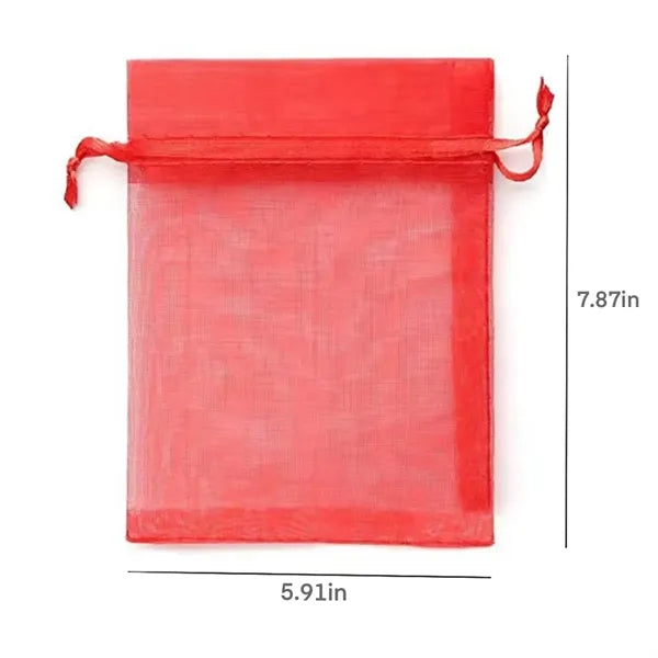Custom Organza Drawstring Gift Bag