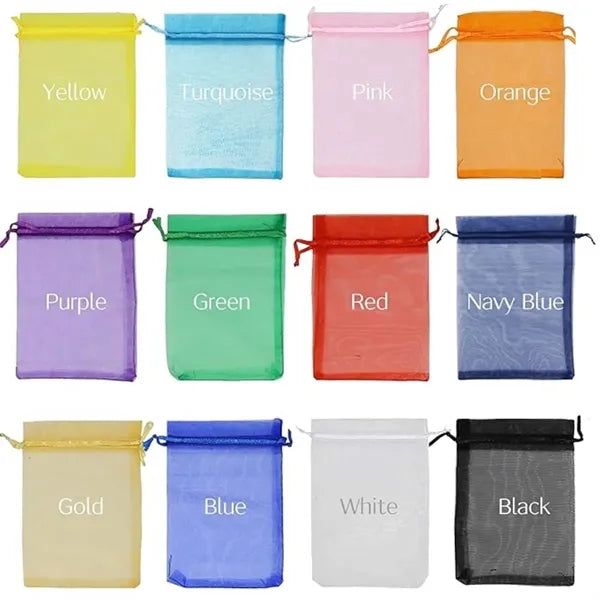 Custom Organza Drawstring Gift Bag
