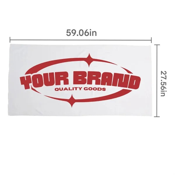 Custom Printed Microfiber Beach Towel