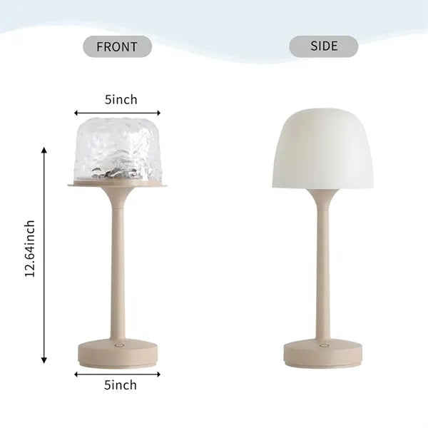 16 color bedroom night light ocean wave projector table lamp