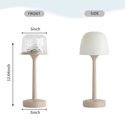 16 color bedroom night light ocean wave projector table lamp