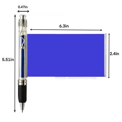 Pull-Out Banner Drawing Ballpoint Pen
