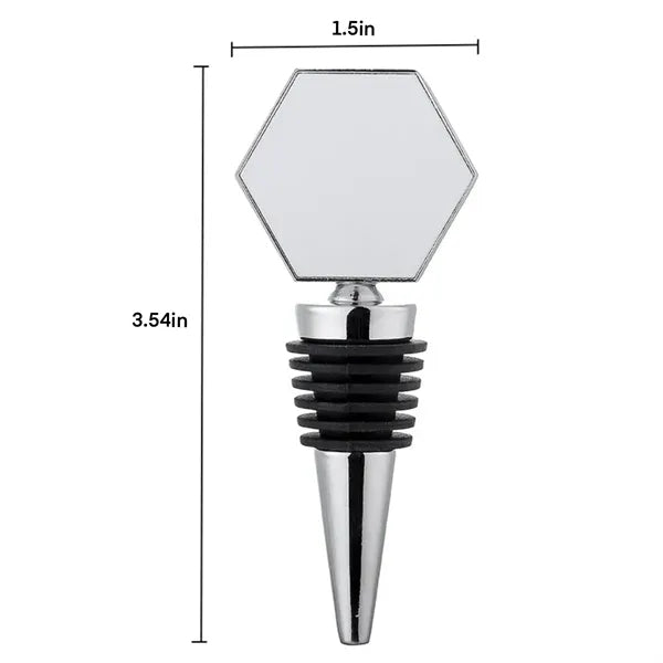 Custom Leak-Proof Metal Wine Bottle Stopper
