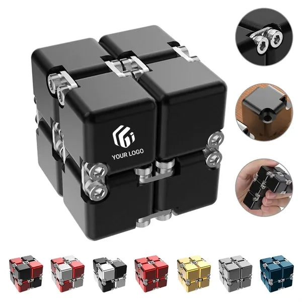 relieve stress anxiety infinity cube handheld fidget toy