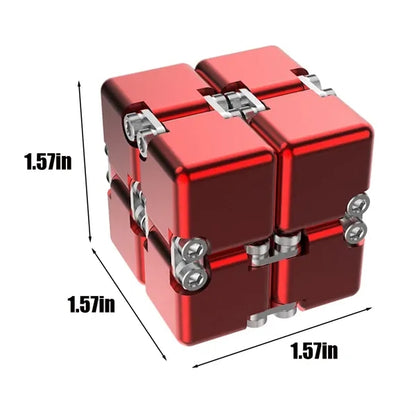 relieve stress anxiety infinity cube handheld fidget toy