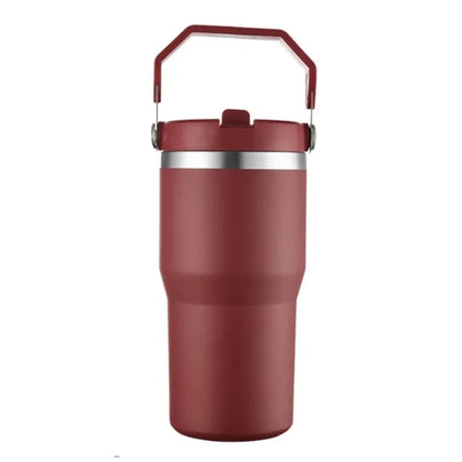 20oz Tumbler with Handle and Straw Lid