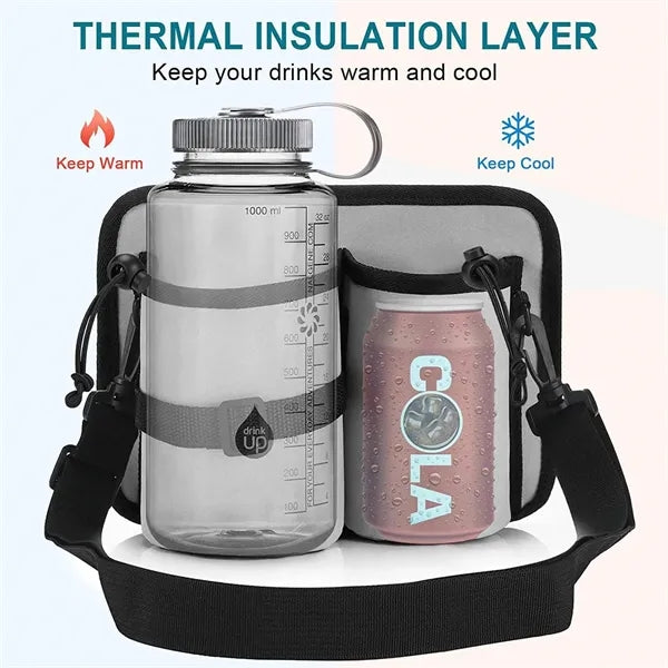 Luggage Cup Holder Travel Bag with Shoulder Strap