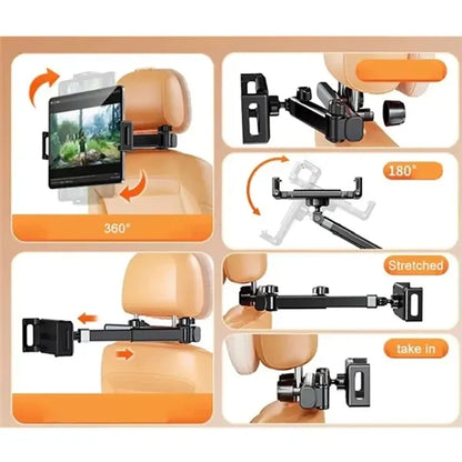 Adjustable Car Headrest Holder