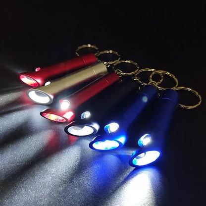 Bottle Opener & Flashlight Keychain