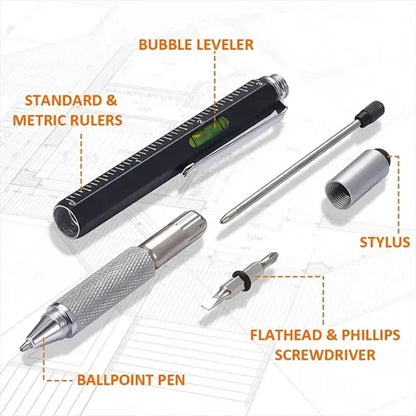 6 In 1 Multifunctional Pen