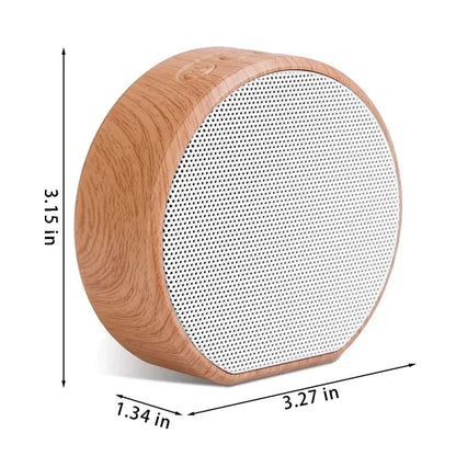 Bookshelf mini portable hd sound wireless bluetooth speaker