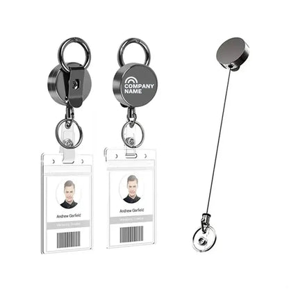 Retractable Badge Holders with Belt Clip