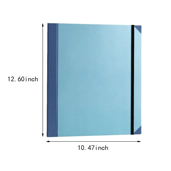 Multiple pockets important document organizer folio folder