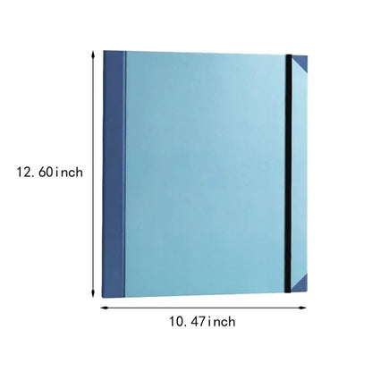 Multiple pockets important document organizer folio folder