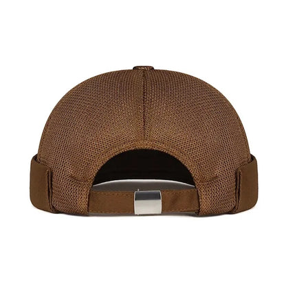 Fashion outdoor hip-hop summer mesh brimless beanie caps