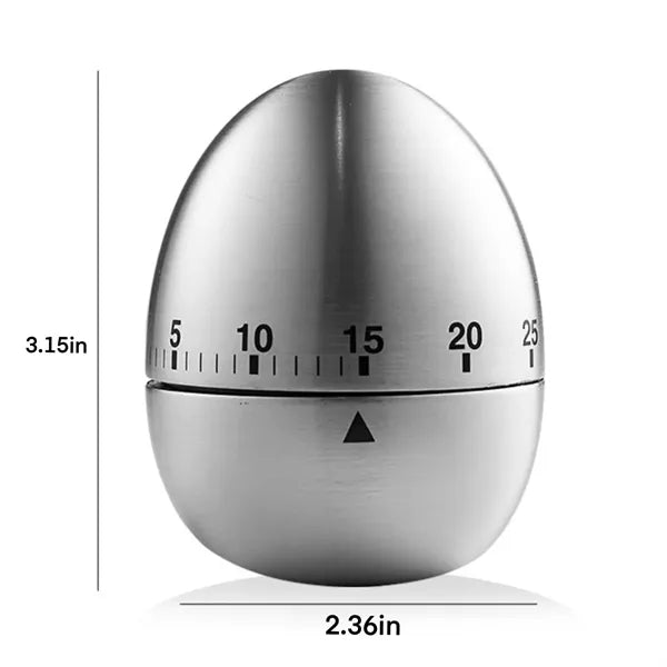Metal Mechanical Countdown Kitchen Cooking Egg Timers