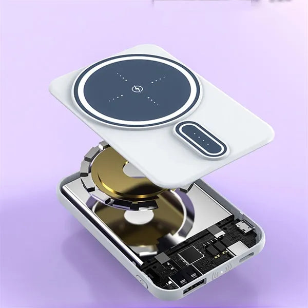 10000mAh wireless magnetic portable charger power bank