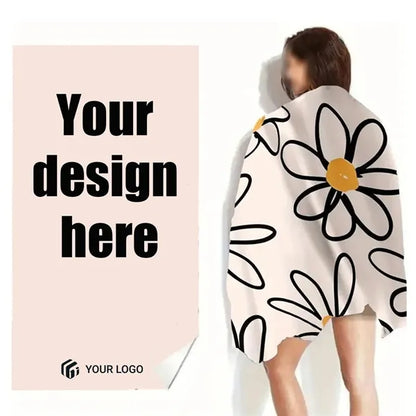 Multifunctional home outdoor fully customized beach towels