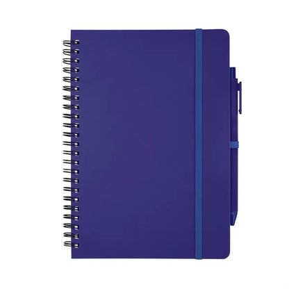 Recycled Spiral Notebook with Pen Set(5"X7")