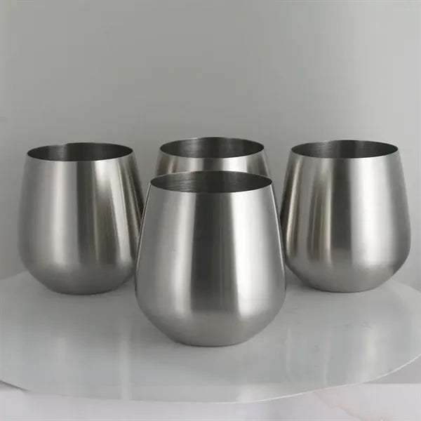 Egg-Shaped Whiskey Glass