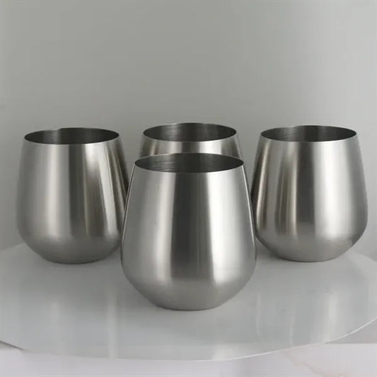 Egg-Shaped Whiskey Glass