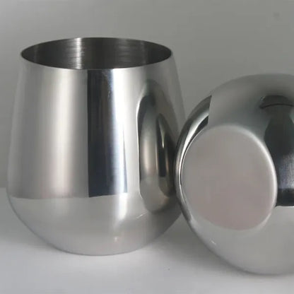 Egg-Shaped Whiskey Glass