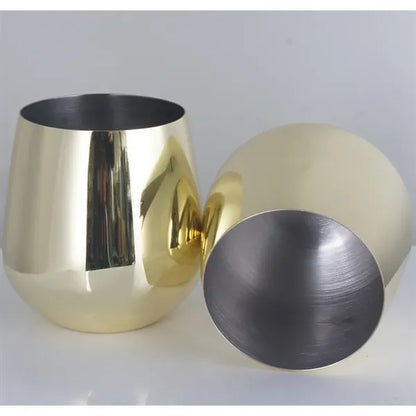 Egg-Shaped Whiskey Glass