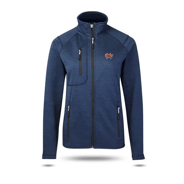 Women's Brushed Back Fleece Full Zip-Jacket