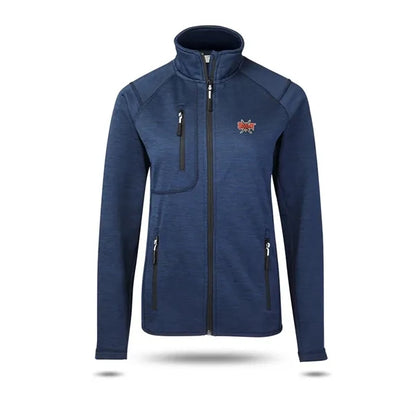 Women's Brushed Back Fleece Full Zip-Jacket