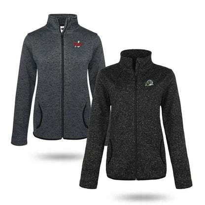 FULL-ZIP WOMEN'S SWEATER FLEECE JACKET