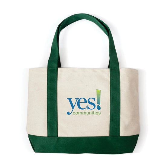 Canvas Boat Tote - Silkscreen