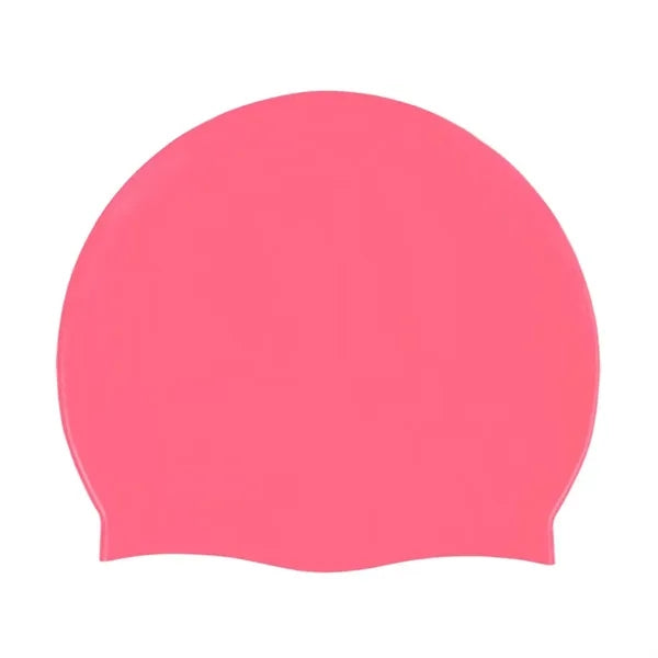 Unisex Adult Wrinkle Free Silicone Swim Cap