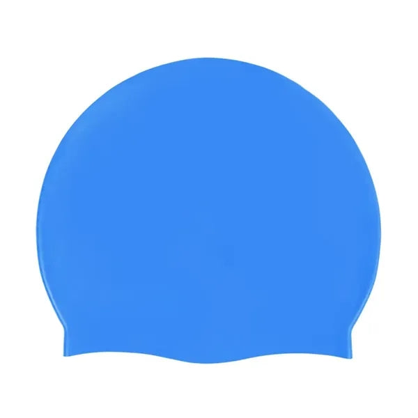 Unisex Adult Wrinkle Free Silicone Swim Cap
