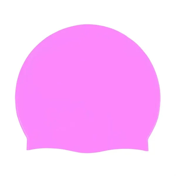 Unisex Adult Wrinkle Free Silicone Swim Cap